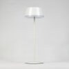 Romdrup Lampe de table d'extérieur, Lampe à poser LED Blanc, 1 lumière