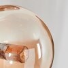 Chehalis Boule lumineuse 23 cm Ambre, 3 lumières