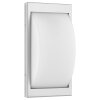 Applique murale d'extérieur LCD Emden Acier inoxydable, 1 lumière