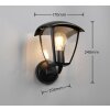 VENTA Applique murale Luminaires Trio Noir, 1 lumière