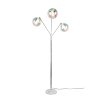 Paxton Lampadaire Luminaires Trio Chrome, 3 lumières