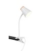 Pongo Lampe à clip Luminaires Reality LED Blanc, 1 lumière