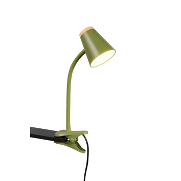 Pongo Lampe à clip Luminaires Reality LED Vert, 1 lumière