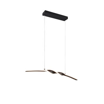 Ginko Suspension Luminaires Reality LED Noir, 1 lumière