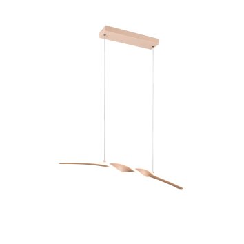 Ginko Suspension Luminaires Reality LED Beige, 1 lumière