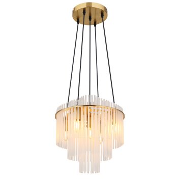 Gorley Suspension Luminaires Globo Lighting Or, 5 lumières