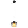 Barry Suspension Luminaires Globo Lighting Noir, 1 lumière