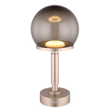 Haku Lampe à poser Luminaires Globo Lighting LED Champagne, 1 lumière