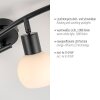 LOKI Plafonnier Luminaires Leuchten Direkt LED Noir, 4 lumières