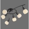 LOKI Plafonnier Luminaires Leuchten Direkt LED Noir, 6 lumières