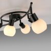 LOKI Plafonnier Luminaires Leuchten Direkt LED Noir, 6 lumières