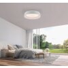 OSKO Plafonnier Luminaires Leuchten Direkt LED Blanc, 1 lumière, Télécommandes