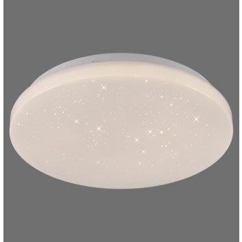 URANUS Plafonnier Luminaires Leuchten Direkt LED Blanc, 1 lumière