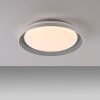 SATI Plafonnier Luminaires Leuchten Direkt LED Gris, 1 lumière