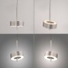 Q-Rotate Suspension Luminaires Paul Neuhaus LED Argenté, 5 lumières