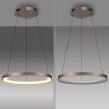 Hoop Suspension Luminaires Paul Neuhaus LED Brun, 1 lumière