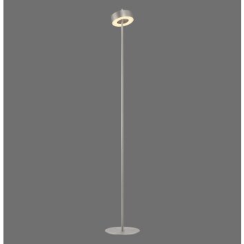 Q-Rotate Lampadaire Luminaires Paul Neuhaus LED Argenté, 1 lumière