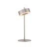 Q-Rotate Lampe à poser Luminaires Paul Neuhaus LED Argenté, 1 lumière