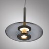 Vitrum Suspension Luminaires Paul Neuhaus LED Gris, 2 lumières