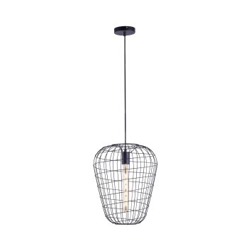 Suspension Leuchten Direkt FABIO Noir, 1 lumière