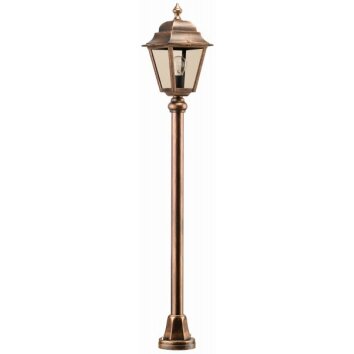 Lampadaire LCD Lennestadt Cuivre, 1 lumière