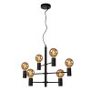 Suspension Lucide LEANNE Noir, 6 lumières