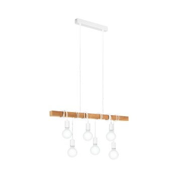 TOWNSHEND Suspension Luminaires Eglo Blanc, 6 lumières