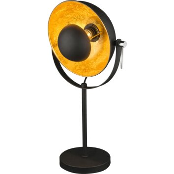 Lampe à poser Globo XIRENA Noir, 1 lumière