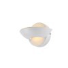 Applique murale Globo Sammy LED Blanc, 2 lumières