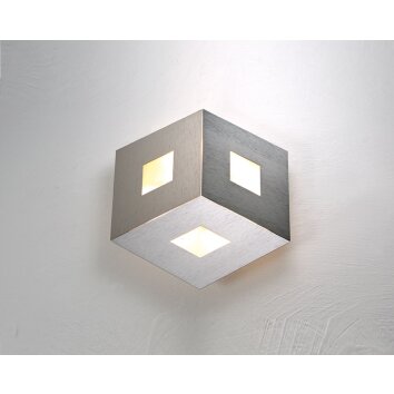 Plafonnier Bopp-Leuchten BOX COMFORT LED Aluminium, Multicolore, 3 lumières