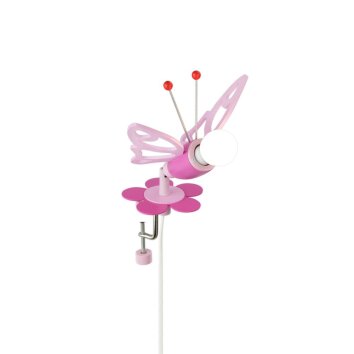 Lampe à pince Elobra FALTER Rose, 1 lumière