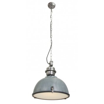 Lampe pendante Steinhauer Bikkel Gris, 1 lumière