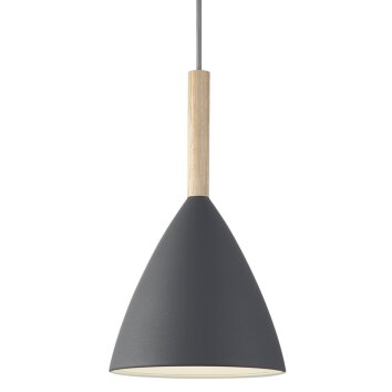 Suspension Design For The People by Nordlux PURE Gris, 1 lumière