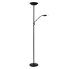 Lampadaire Lucide ZENITH LED Noir, 1 lumière