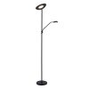 Lampadaire Lucide ZENITH LED Noir, 1 lumière