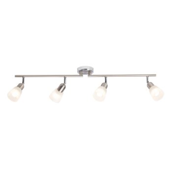 Barre de spots Brilliant Bethany LED Chrome, 4 lumières