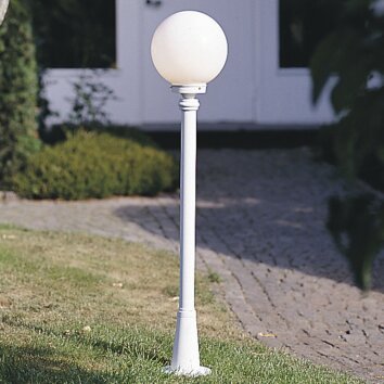 Lampadaire extérieur Konstsmide Arcturus Blanc, 1 lumière