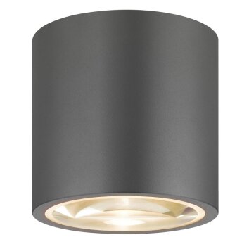 Plafonnier LCD Typ 065 Gris, 1 lumière