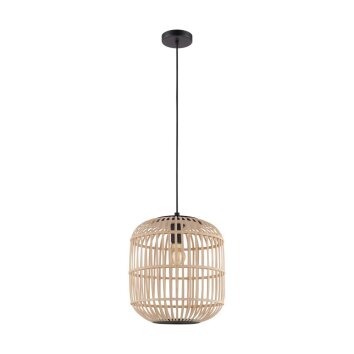 Suspension EGLO BORDESLEY Noir, 1 lumière