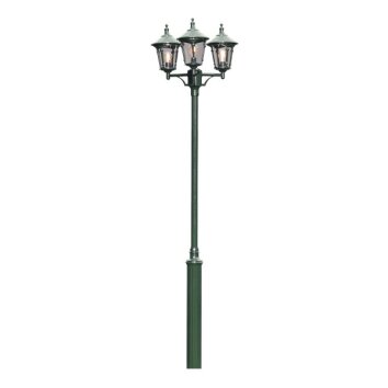 Lampadaire extérieur Konstsmide Virgo Vert, 3 lumières