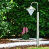 Lampadaire Kasan Acier inoxydable, Blanc, 1 lumière