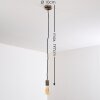 Suspension Lemone Nickel mat, 1 lumière