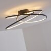 Plafonnier Chute LED Noir, 1 lumière