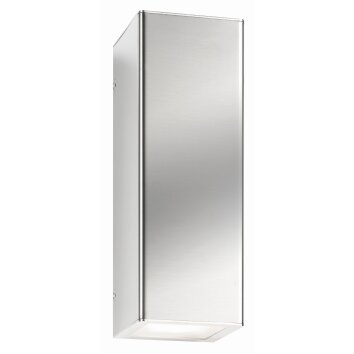 Applique murale LCD Typ 025 Acier inoxydable, 2 lumières