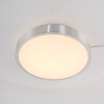 Plafonnier Steinhauer Stellar LED Acier inoxydable, 1 lumière