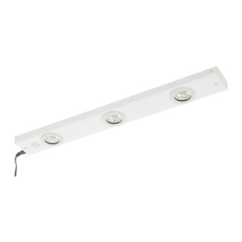 Lampe à encastrer Eglo KOB LED Blanc, 3 lumières