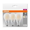 Lot de 3 Osram LED E27 7 Watt 2700 Kelvin 806 Lumen