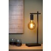 Lampe de table Lucide LEANNE Noir, 1 lumière