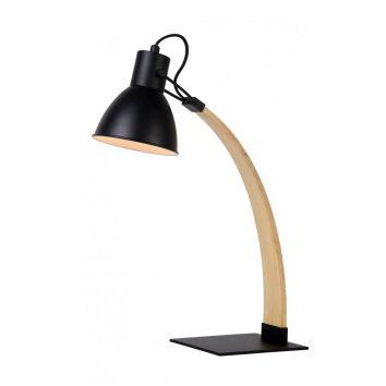 Lampe à poser Lucide CURF Noir, 1 lumière