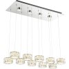 Suspension Globo Amur LED Chrome, 1 lumière